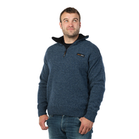MKM Mens The Tasman Sweater (MS1645) Flint