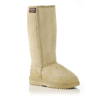 Wild Goose Premium Long Sheepskin Ugg Boots (UB-521) Sand