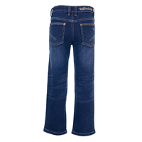 Bullzye Boys Arch Straight Leg Jeans (B4W3220360) Mid Indigo