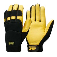 Mack Contego Golden Eagle Grip Tab Gloves (COGLDEAGLYB) Yellow/Black