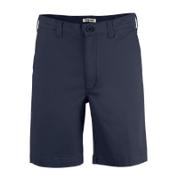 Jonsson Mens Flat Front Chino Shorts (SA1713) Navy [GD]