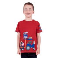 Thomas Cook Boys Travelling Farm S/S Tee (T3S3514122) Red [SD]