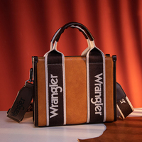 Wrangler Womens Small Logo Crossbody Bag (X4W2956BAG) Tan