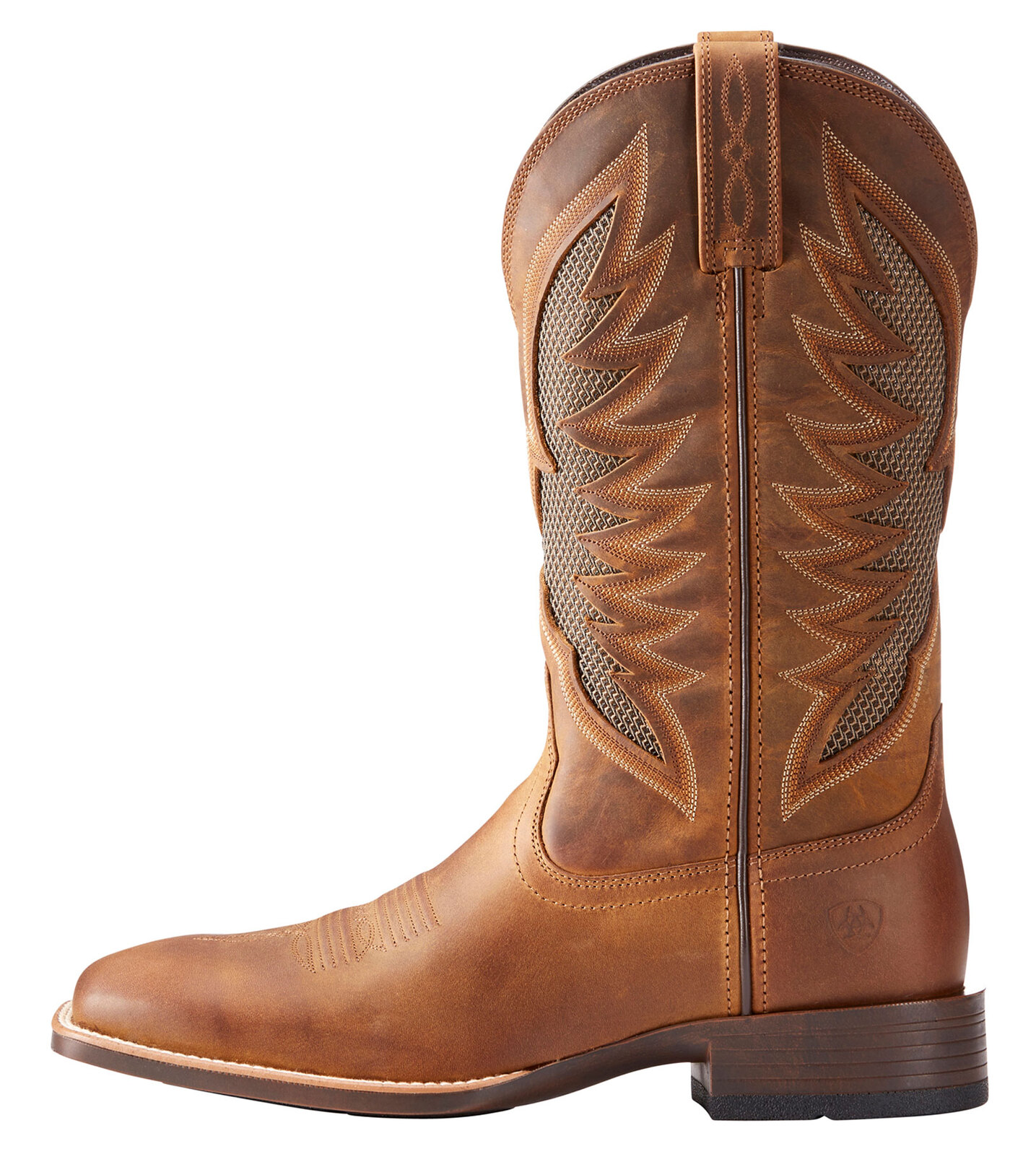 Buy Ariat Womens Heritage Western R-Toe Boots (10001021) Distressed Brown  Online Australia