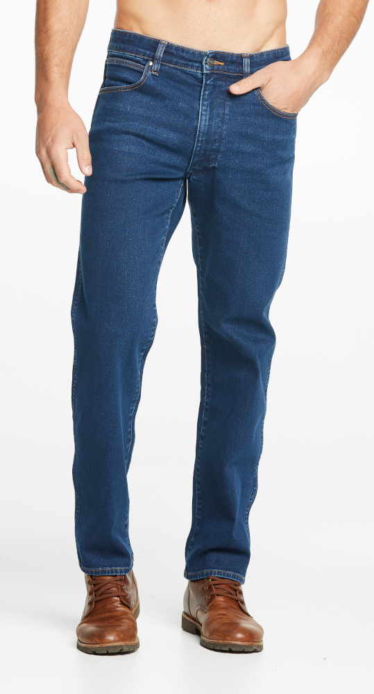 Buy Wrangler  Classics Mens Slim/Straight Jeans (W/091037/OR6) Double  Rinse Online Australia
