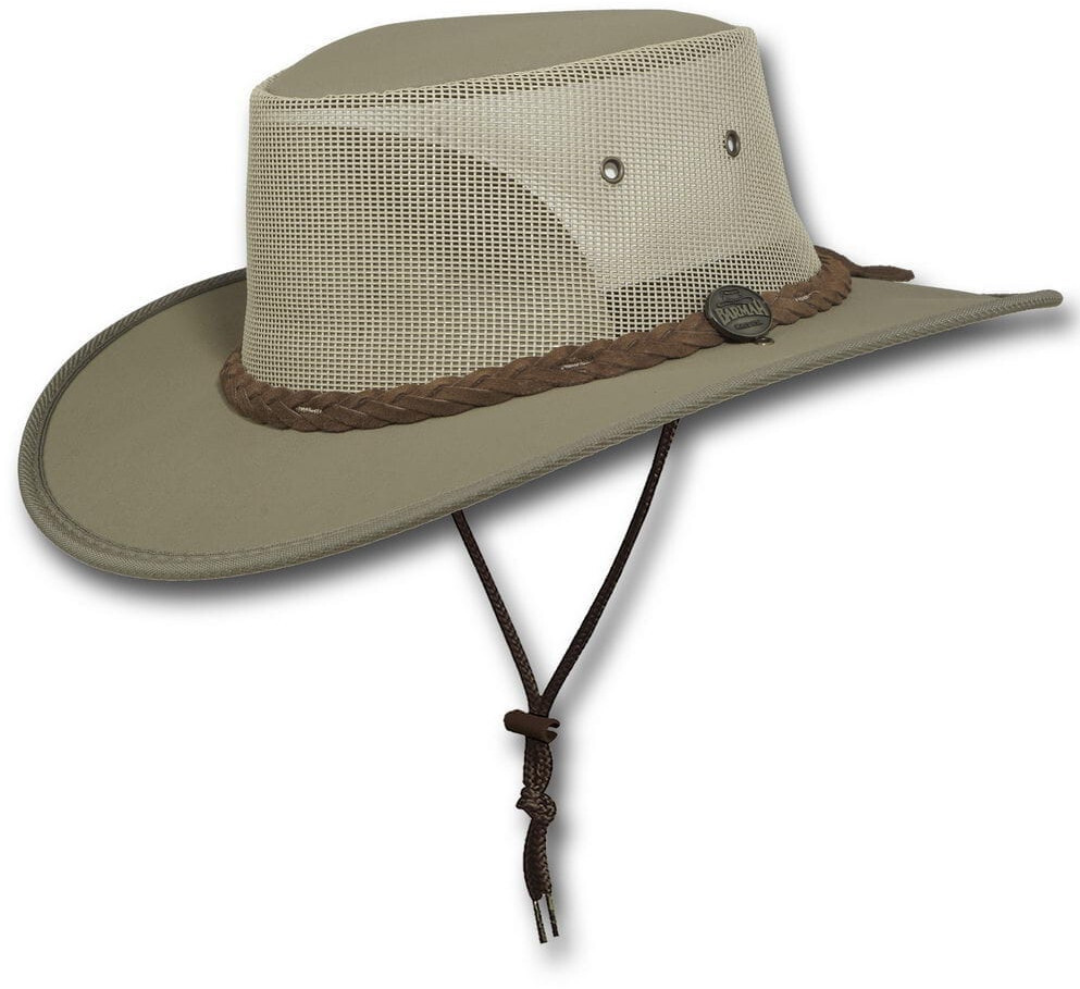 Buy Barmah Canvas Drover Hat (1057) Khaki Online Australia