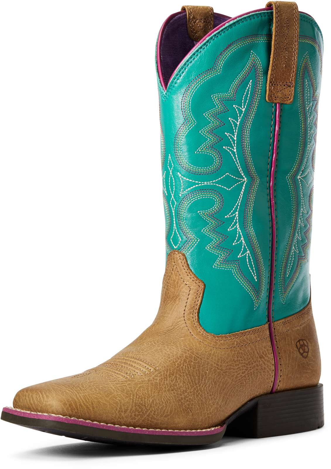 turquoise ariat boots