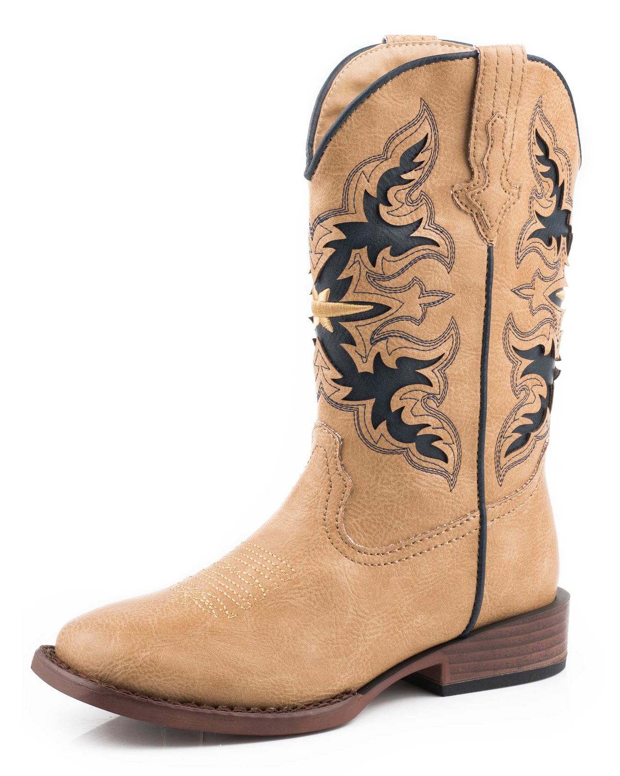 tan roper boots