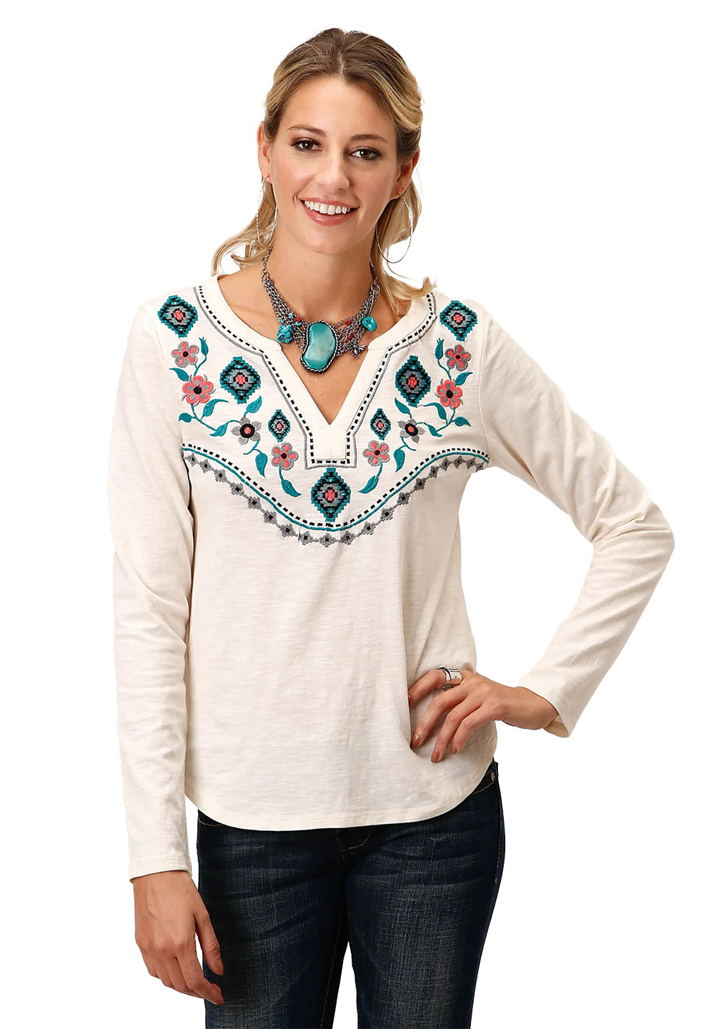 Ladies Long-sleeved Shirt – Jersey Australia