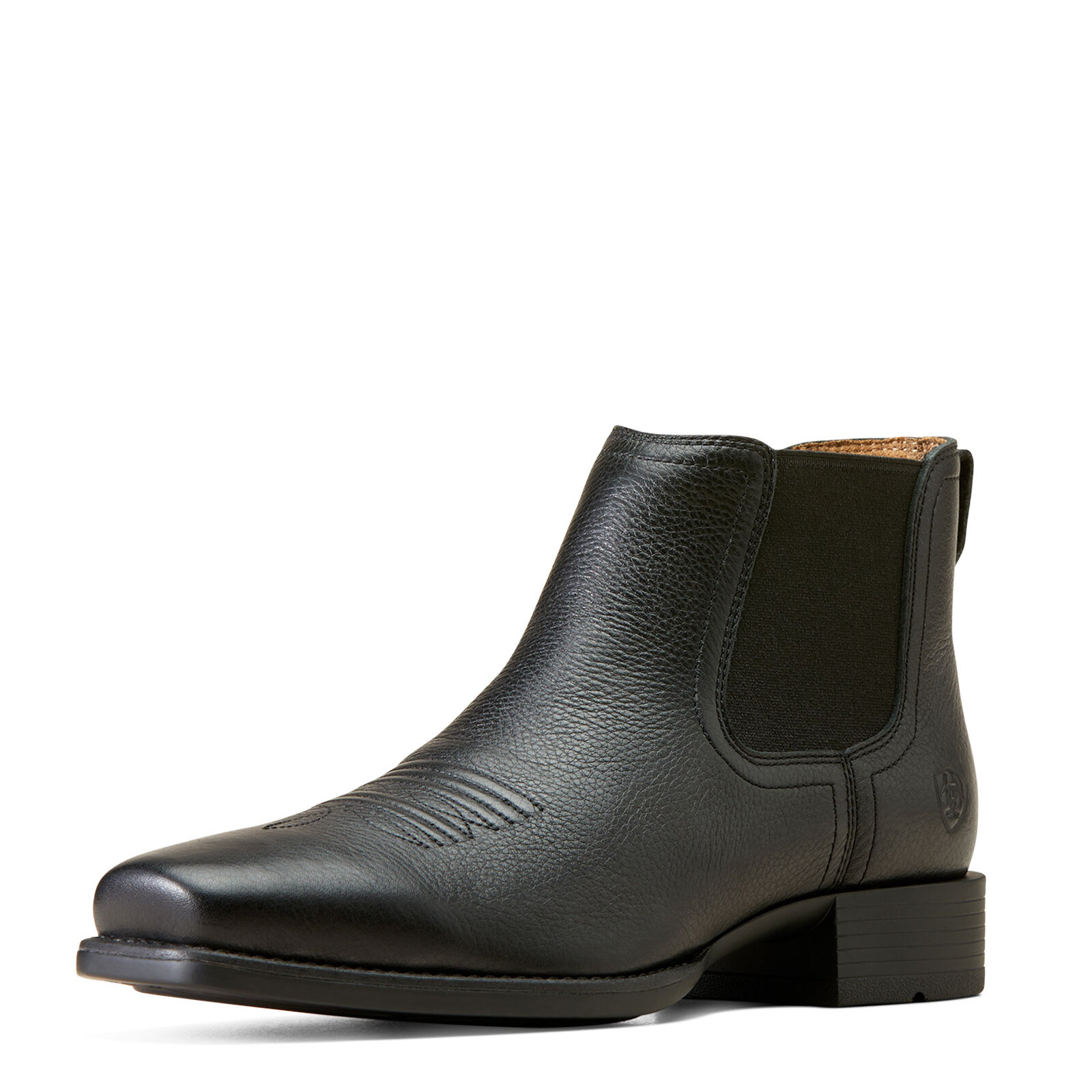 Ariat square outlet toe boots black