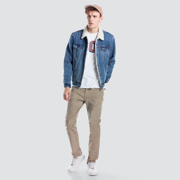 levi's mens sherpa trucker jacket