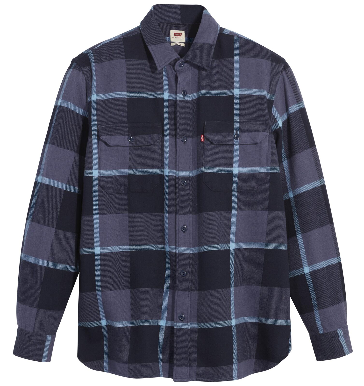 levi check shirt mens