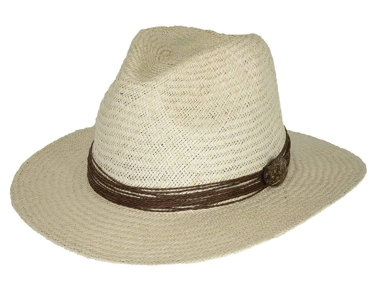 men's outback style straw hat