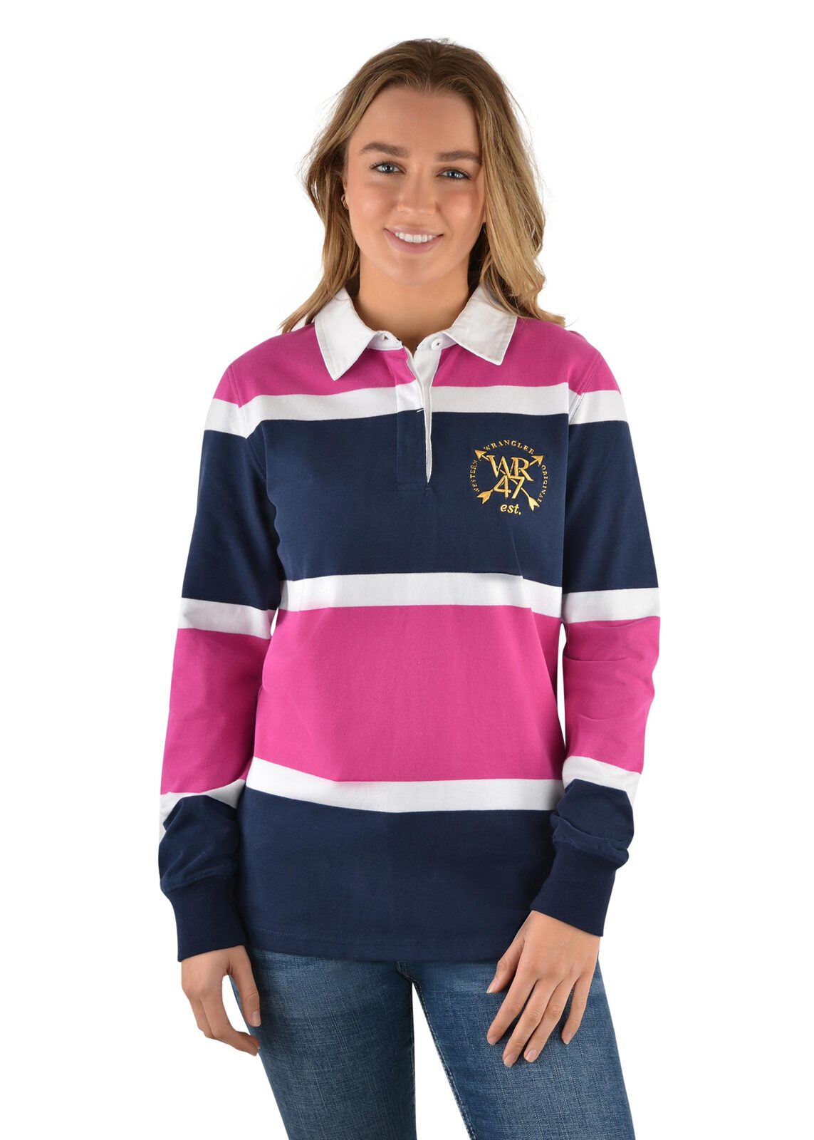 wrangler women's rugby tops