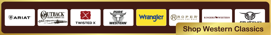 2024 Oct | 10-50% off Country & Western Sale logos