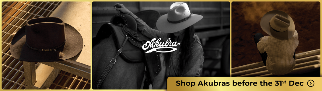 Shop Akubra before 31st Dec 2024