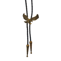 Allingtons Flying Eagle Western Bolo Tie (ABT032) Gold