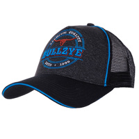 Bullzye Mens Parker Trucker Cap (B3W1944CAP) Charcoal Marle/Black OSFM [SD]