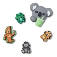 Crocs Cute Baby Safari Animals 5 Pack Jibbitz™️ Shoe Charms (10014338) Multi OSFA