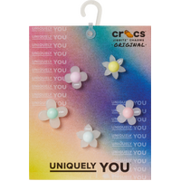 Crocs Iridescent Flowers 5 Pack Jibbitz™️ Shoe Charms (10014623) Multi OSFA