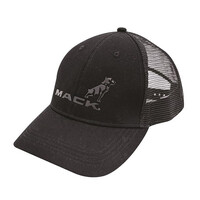 Mack Curved Baseball Cap (MKBASBHATBB0000) Black/White One Size