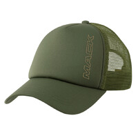 Mack Curved Foam Baseball Cap (MKBAF2401MI0000) Military Green OSFM