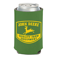 John Deere Retro Quality Farm Equipment Logo Can Cooler 12oz/375ml) (34611321) Green