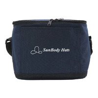Sunbody Hats Unisex 6 Pack Cooler Bag (1238NAVY) Navy