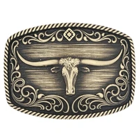 Montana Jewellery Montana Western Attitude Buckle (A973C) Silver One Size