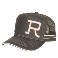 Roper Branded Trucker Cap (RC2406) Forest/Stone OSFM