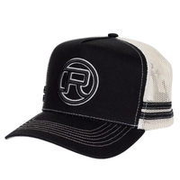 Roper Logo Trucker Cap (RC2410) Black OSFM