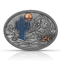 Montana Jewellery Desert Moon Cactus Attitude Buckle (A825)