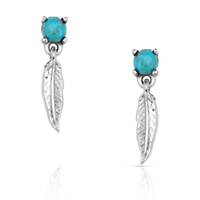 Montana Jewellery Take Flight Turquoise Earrings (ER5864)