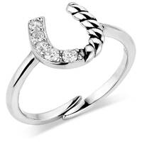 Montana Jewellery Roping Luck Crystal Ring (RG5969)