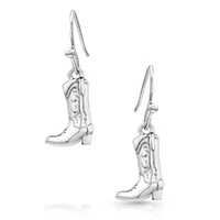 Montana Jewellery Sculpted Cowboy Boot Earrings (ER5866)