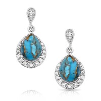 Montana Jewellery Blue Rivers Turquoise Earrings (ER5958)