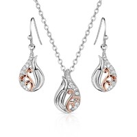 Montana Jewellery Whisps of Elegance Crystal Jewellery Set (JS5780)