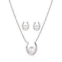 Montana Jewellery Delicate Embrace Pearl Jewellery Set (JS5847)