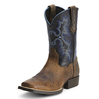 Ariat Childrens Tombstone Western Boots (10012794) Earth/Black