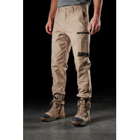 FXD Mens WP-4 Stretch Cuffed Work Pants (FX01616003) Khaki
