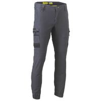 Bisley Mens Flx & Move Stretch Cargo Cuffed Pants (BPC6334_BCCG) Charcoal 