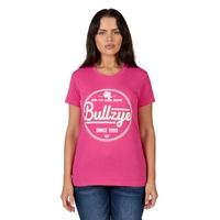 Bullzye Womens Riley S/S Tee (B4S2503413) Berry