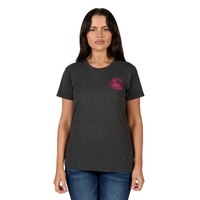 Bullzye Womens Beer Pong S/S Tee (B4S2503410) Charcoal