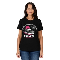 Bullzye Womens Ute S/S Tee (B4S2503416) Black