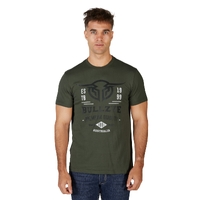 Bullzye Mens Tony S/S Tee (B4S1503383) Green