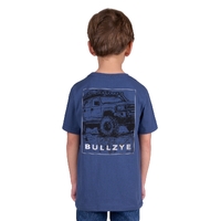 Bullzye Boys Ryan S/S Tee (B4S3503380) Blue Steel