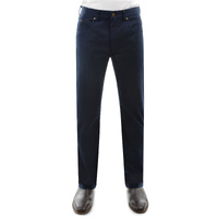 Hard Slog Mens Stretch Slim 5 Pocket Twill Jeans (HCP1217070) Navy [SD]