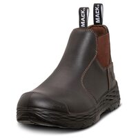 Mack Hub Slip-On Safety Boots (MK0000HUB) Claret