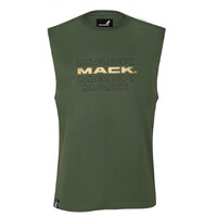 Mack Mens Muscle Tee (MKMSLT001MI) Military Green