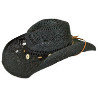 Jacaru Cowboy Hat with Button & Beads (1566)